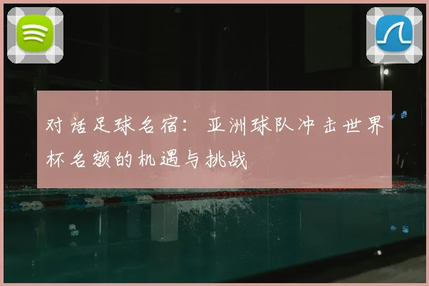 对话足球名宿：亚洲球队冲击世界杯名额的机遇与挑战